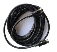 13 Pin DIN Male to Male Audio Interface Cable 5 Meter for Clarion and For Kenwood Car Radios, Black ABS Car Audio Connection Wire