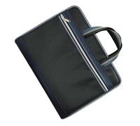 13-Pocket Accordion File Folder with Zip-Around Closure, Black | Dedicated Pockets for Different Paper Groups, Carry-Ready Handled Format, Organized Documents Between Locations