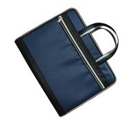 13-Pocket Accordion File Folder with Zip-Around Closure, Blue | Dedicated Pockets for Different Paper Groups, Carry-Ready Handled Format, Organized Documents Between Locations