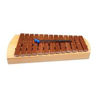 13-scale Orff soundbar professional adjustable high, medium and low frequency percussion instrument, fiberglass keys + rosewood hammers, portable music teaching instrument without tuning, with case(Me