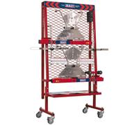 13" to 22" 4-Wheel Laser Alignment Kit - Portable Track Day Car Set-up Trolley