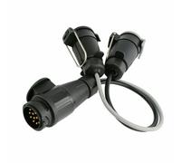 13 To 7 Pin Trailer Towing Socket Adapter