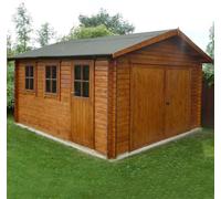 13 x 12 Shire Bradenham 44mm Log Cabin Garage Workshop