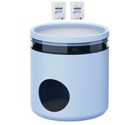 13 x 14.5 cm Hamster Hideaway, Creative and Refreshing Habitat for Animals, with 2 Refrigerating Blocks, Cold and Refreshing Storage Space, Hollow Design for Hiding, Sleeping and Playing.