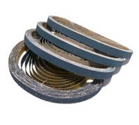 13 x 451mm Zirconia Sanding Belts // Mixed Pack of 40 Belts // 40, 60, 80 & 120 // for Black and Decker Machines
