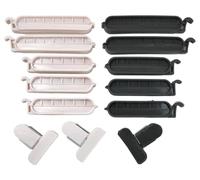 13 x fiXte Assorted Size Food Bag Sealing Clips Sturdy Airtight Reusable Convenient for Keeping Food Fresh