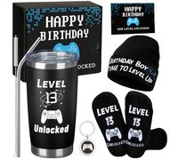 13 Year Old Boy Birthday Gifts Ideas, Gamer Gifts for 13 Year Olds Boys, 13th Birthday Gift Decorations for Son, Presents for a 13th Birthday Boy Gift for Teenage Boys, Kids, Nephew, Grandson, Brother
