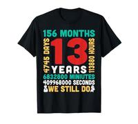 13 Years 156 Months 4745 Days We Still Do Couple Together T-Shirt