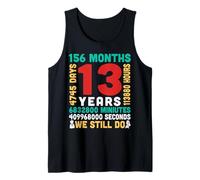 13 Years 156 Months 4745 Days We Still Do Couple Together Tank Top