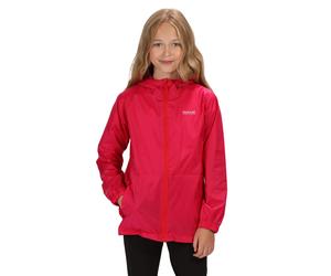 (13 Years, Cabaret) Regatta Great Outdoors Childrens/Kids Pack It Jacket III Waterproof Packaway Black