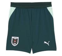 (13 Years, Green/Mint) Puma Childrens/Kids World Cup 2026 Austria FC Away Shorts