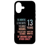 13 Years Married Funny 13th Wedding Anniversary Case for iPhone 17