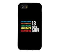 13 Years Of Being Awesome 13th Birthday Gift Case for iPhone SE (2020) / 7/8