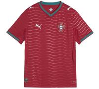 (13 Years, Red/Green) Puma Childrens/Kids World Cup 2026 Portugal Home Jersey