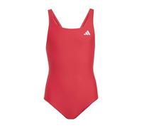 (13 Years, Ruby Red) Adidas Girls Small Logo Racerback One Piece Swimsuit