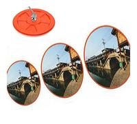 130 Degree Convex Traffic Safety Mirror 60cm Wide Angle Security Mirror , for Road Safety and Shop Security Home Driveway Alley Garage Hospital Car Park