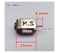 130 electronic starter DC 2.4V 48000RPM Large Current High Speed for Competition Four-wheel Drive electronic starter Toy Model Accessories AUOQKQUT(No.3 Motor)