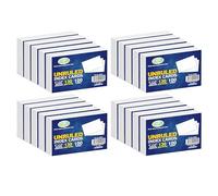 [ ] | 130 GSM Thick Blank Study Flashcards | 3.5x5” Heavyweight Paper for Revision Notes, Memory Practice, Office & School Supplies