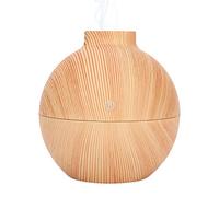 130 ml USB LED Mini Essential Oil Diffuser Desktop Air Humidifier for Office Table Diffusers, Light Wood Diffusers, Air Diffusers for Home Diffusers (Camel)