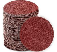 130 PCS 3 Inch Sanding Discs, Wewink Plus Hook and Loop Sandpaper 40 Grit for Drill Sander Attachment, Woodworking, Wood Furniture, Grinder Rotary Tools.