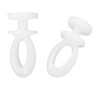 130 PCS Curtain Track Gliders Rollers - Silent Curtain Pulleys for Ceiling & Wall Mounted Rails