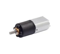 130 Planetary Gear Reducer electronic starter DC 12V 52 RPM Slow Speed 3-stage Planetary Gearbox Low Noise D-shaft MQXFCZUX
