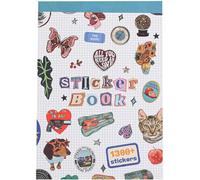 1300+ Journal & Scrapbook Stickers - Kawaii Sticker Book for Adults & Girls | Cute Dream Design with Food & Daily Life Motifs, Ideal for Scrapbooking, Journaling & DIY Decoration (Time Regained)