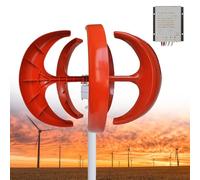 13000W Wind Turbine Generator Kit - 12V/24V/48V/72V/110V/220V Portable Wind Power System with 5 Blades & Controller for Efficient Renewable Energy Production