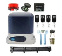 1300KG AC Automatic Sliding Gate Opener Kit Motor with 4M Nylon Racks Door Operator Engine Accessories Optional(Rosso)