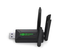 1300M WiFi USB Adapter Networking Adapter 4 External Antennas 1300Mbps Double Band For Stable Internet Transmission Wide Connection Networking Card