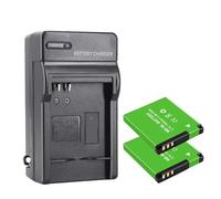 1300mAh NB-8L NB 8L NB8L Li-ion Digital Camera Battery | ，Compatible for Canon， PowerShot A3000 A3100IS A3200 A3300 A2200 Batteries(2 Battery 1 charger)