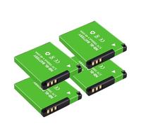 1300mAh NB-8L NB 8L NB8L Li-ion Digital Camera Battery | ，Compatible for Canon， PowerShot A3000 A3100IS A3200 A3300 A2200 Batteries(4 Battery)