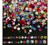 1300PCS Glass Beads for Jewellery Making 3 4 6 8MM Crystal Beads for Crafts