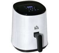 1300W 2.5L Air Fryer 7 Presets With Digital Display White & Black