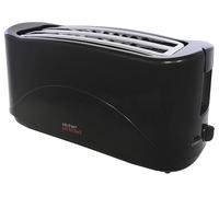 1300W 4 Slice Toaster, Black - E2112BK