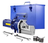 1300W Electric Hydraulic Rebar Cutter,Steel Bar Cutting Machine,Cutting Speed 3-3.5s Cutting up to 4-20mm Rebar, Portable Rebar Cutting Machine Fast Easy Cutting Rebar Steel Bar Steel Rod,Blue
