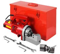 1300W Electric Hydraulic Rebar Cutter,Steel Bar Cutting Machine,Cutting Speed 3-3.5s Cutting up to 4-20mm Rebar, Portable Rebar Cutting Machine Fast Easy Cutting Rebar Steel Bar Steel Rod,Red