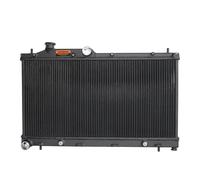 13091 3Row Aluminum Fit 2008-2014 Compatible With Subaru Impreza VA VL9 WRX STi Black Car Radiator Manual And Automatic AT MT 45119FG010