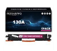 130A Toner Cartridge for HP M176n M177fw Printer | High Yield CF350A CF351A CF353A CF352A Toner Cartridges,Magenta-1 Pack