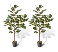 130cm Tall Artificial Bird of Paradise Plant Tropical Palm Tree-Green