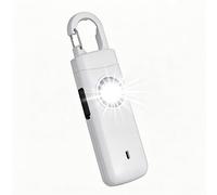 130dB Personal Safety Alarm for Women,Loud Siren Self-Defense Alarm with LED Strobe Light, Rechargeable Emergency Security Call Alarm for Elderly Womens Kids Night Runners Student