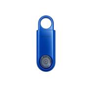 130dB Personal Safety Alarm Ultra Bright Strobe Light Loud Sound Keychain Siren with Carabiner for Women, School Children, Night Runners. Hiking Alarm Bear Deterrent. SOS Emergency Alerts. Blue