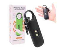 130dB Rechargeable Personal Safety Alarm With Torchlight, Dual Activation Police Approved Rape Alarm For Women, Strobe Light & Flashlight For Students Elderly