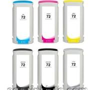 130ml Dye Magent for HP Designjet T1100,T1200,T1300,T2300#72