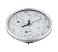 130MM 3in Weather Station with Thermometer, Hygrometer and Barometer for Predicting Weather Changes Based on Environmental Data