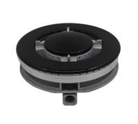 130mm Cast Aluminum Gas Cooker Burner for SABAF Triple Burner Stoves, 3.5kW High BTU Output with Base, Compatible with Gas Cooktops and Ranges