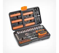 130pc Socket + Bit Set