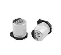 130Pcs/Lot SMD Aluminum Electrolytic Capacitor Assorted Kit 13 Values x 10Pcs=130Pcs Sample Kit Motherboard Solid Capacitor