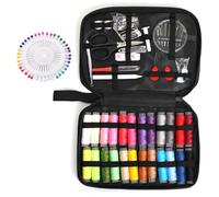 130PCS Sewing Kit,Needle and Thread Kit with Sewing Supplies and Accessories Contains Scissors,Needles, Measure Tape,Buttons,pin,Suitable for Home, Travel, Beginner, Emergency