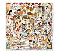 130pcs Yoshitomo Nara Stickers Pack,Aesthetic Vinyl Waterproof Decals for Water Bottle,Laptop,Phone,Skateboard,Scrapbooking,Bumper Decor for Kids Teens Adults Fans for Party Supply Decor